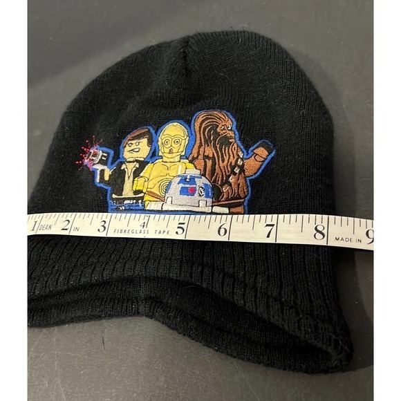 Lego Star Wars Rebels Black Beanie Cap Hat Toddler/Youth - Picture 5 of 5